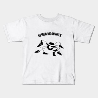 Beth the spider - the Moonwalk (text version) Kids T-Shirt